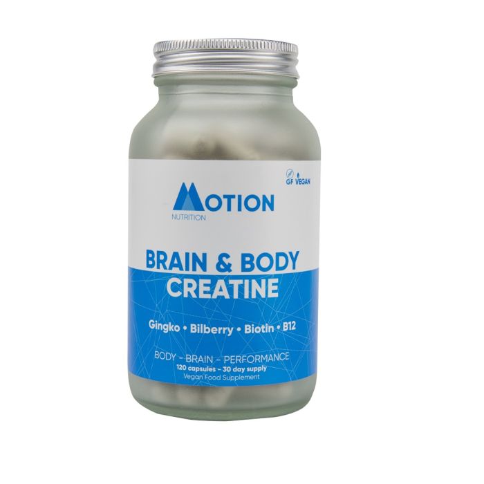 Brain & Body Creatine Capsules (Motion Nutrition) 120 capsules