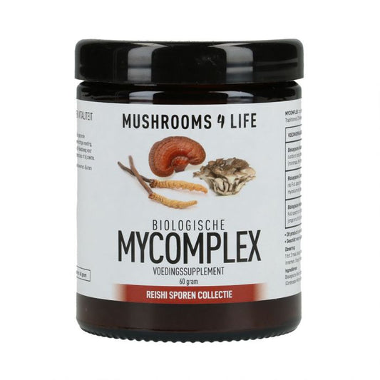 MyComplex Paddenstoelen Poeder Bio (Mushrooms4Life) 60gr